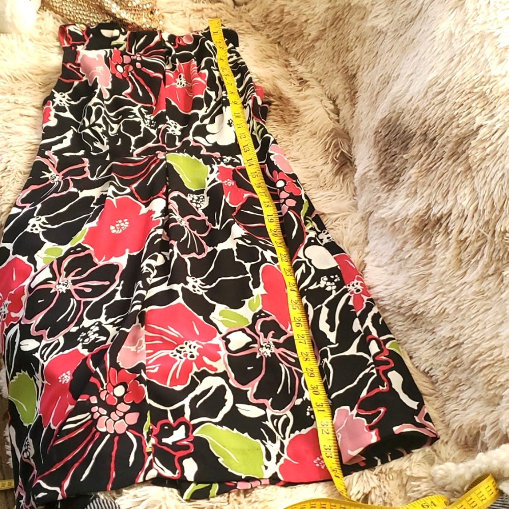 Banana Republic dress size 2 100% polyester Great conditions multicolored